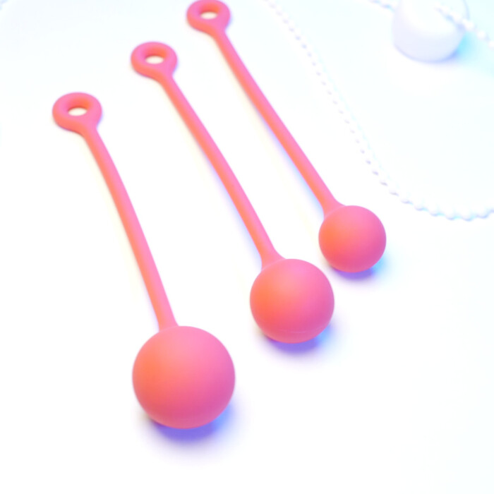 Coffret de 3 boules Gravity pour tonifier les muscles du périnée en profondeur