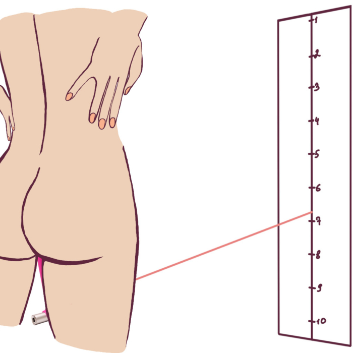 Visualiser le travail du muscle son périnée en observant le point lumineux de l'appareil laser feedback